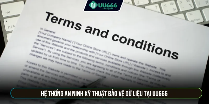 Hệ thống an ninh kỹ thuật bảo vệ dữ liệu tại UU666